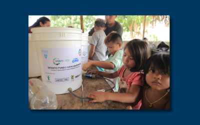 Indígenas recebem filtros para água potável financiados pelo Desafio Fundo Catalisador do Catalyst 2030 Brasil