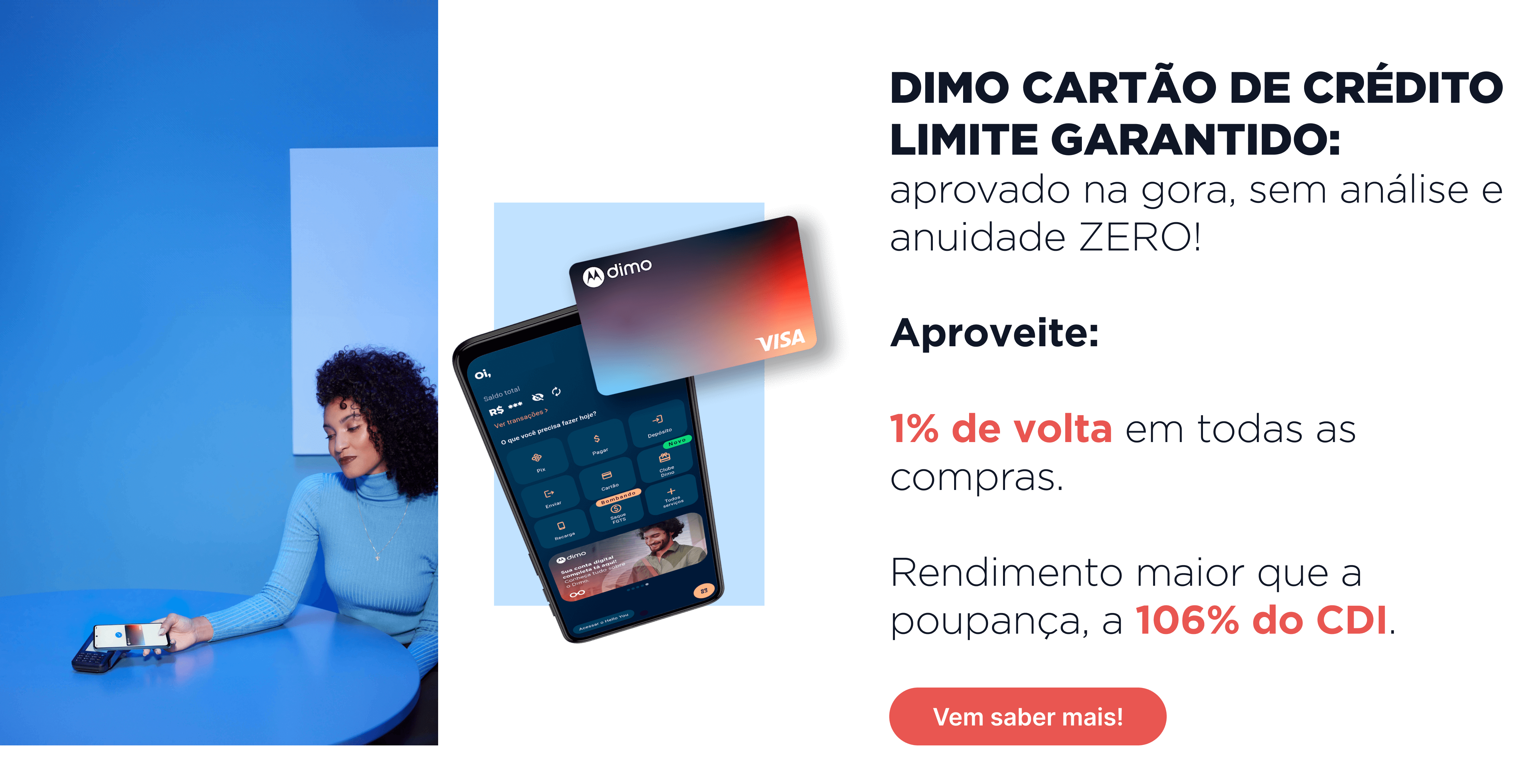 cartão de crédito dimo