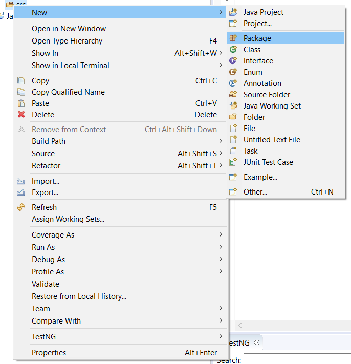 Configure Eclipse with the Selenium Webdriver client