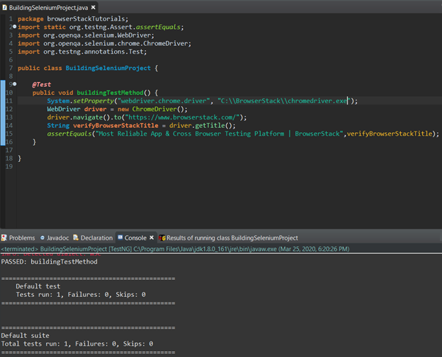 How to Build and Execute Selenium Projects