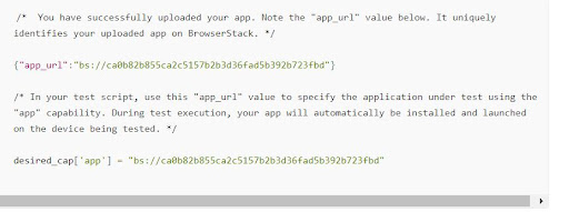 Set Desired Capabilities for Appium Test with Python