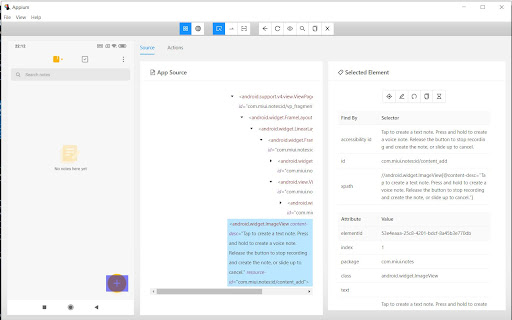 Locating Elements for Appium Test