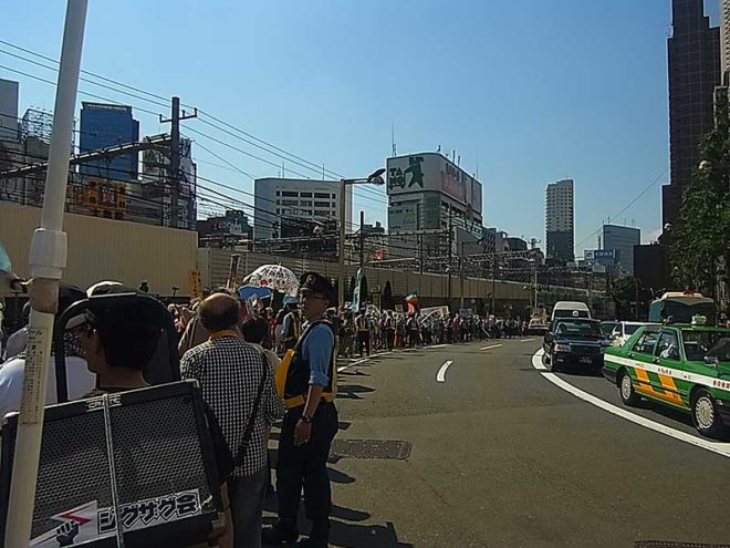 2014.06.15 安倍政権はダメだとはっきり言おう！part2 新宿デモ