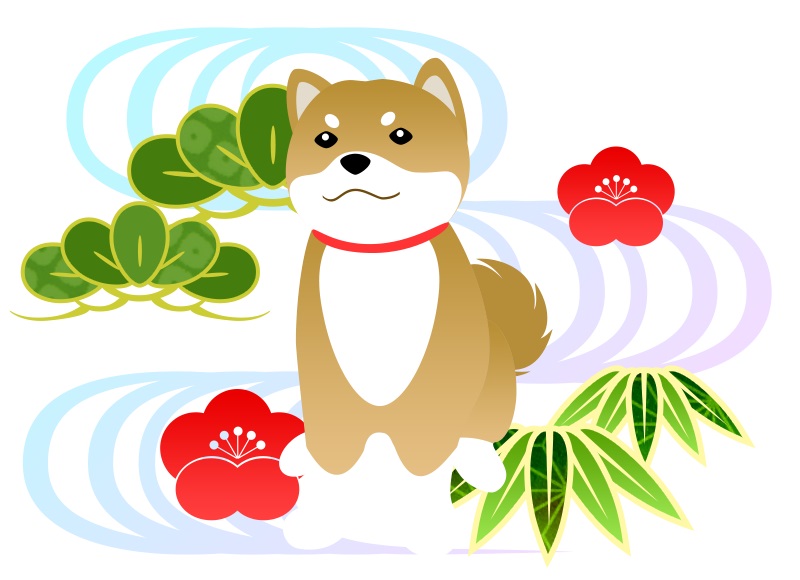 dog_2018　謹賀新年