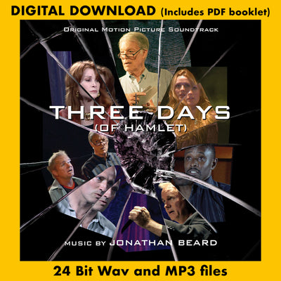 THREE DAYS OF HAMLET - Original Motion Picture Soundtrack by Jonathan Beard