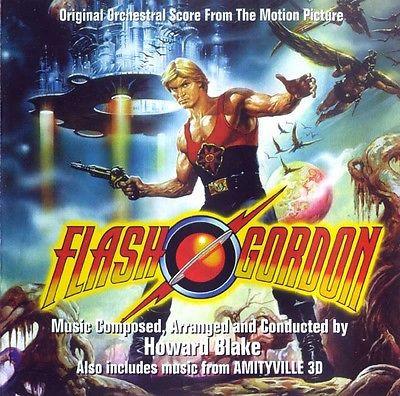 FLASH GORDON (Score) /AMITYVILLE 3D  - Original Soundtracks by Howard Blake