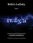 TWILIGHT: "Bella's Lullaby" - Sheet Music for Guitar