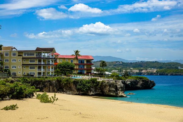 Dominicano, república, oceano, tropical, paraíso, Sosua