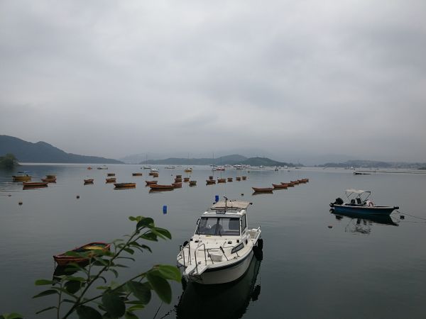 mar,lado,Hong Kong,céu,tai po,Transporte de água