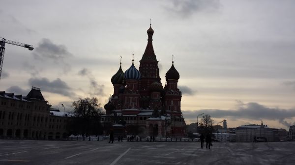 Russie, Moscou, hiver, russe, L'Europe , kremlin