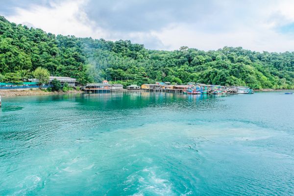 Thailand, natuur, tropisch, zee, eiland, landschap