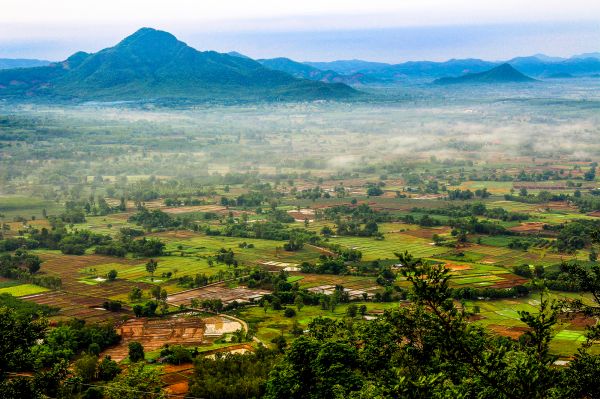 kabut, lingkungan Hidup, alam, perjalanan, pagi, Thailand