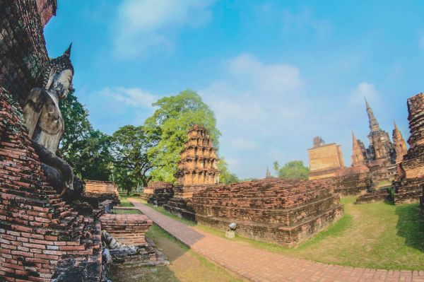 starověký, architektura, archeologie, umění, Asie, Buddha