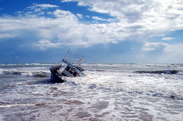 воды, море, океан, Волнами, пляж, буря