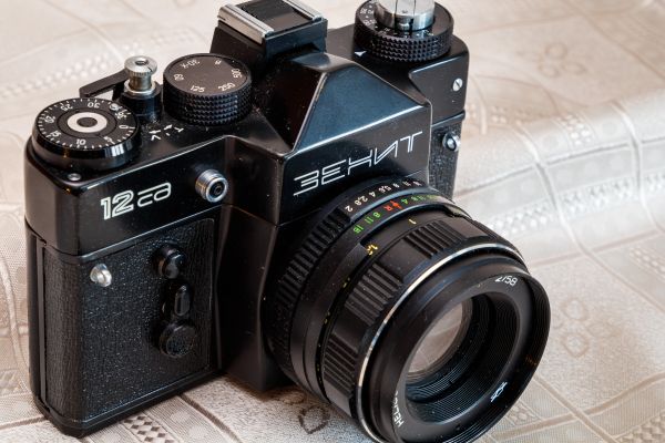 Kamera, Linse, Retro, Slr Kamera, Zenit, Fotografische Ausrüstung