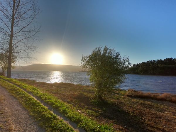 panorama, soloppgang, solnedgang, natur, sol, stillhet