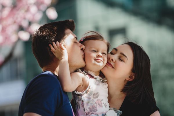 baby, vakker, skjønnhet, bak, caucasian, barn