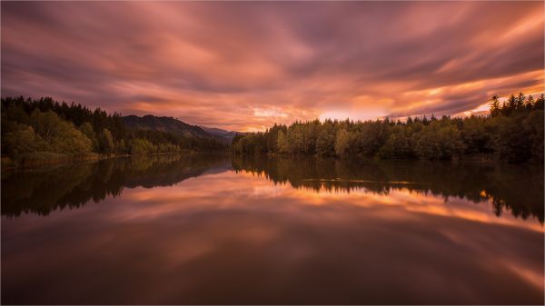 reflexion,himmel,glöden,österrike,se,wather