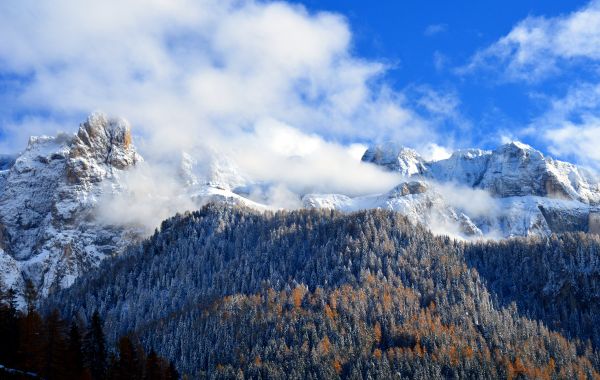 montaña,naturaleza,nieve,panorama,Dolomitas,sur