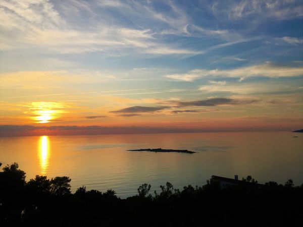 gün batımı, akşam, deniz, doğa, peyzaj, güzel