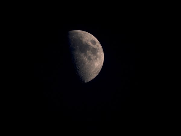 langit, bulan, suasana, objek astronomi, malam, alam