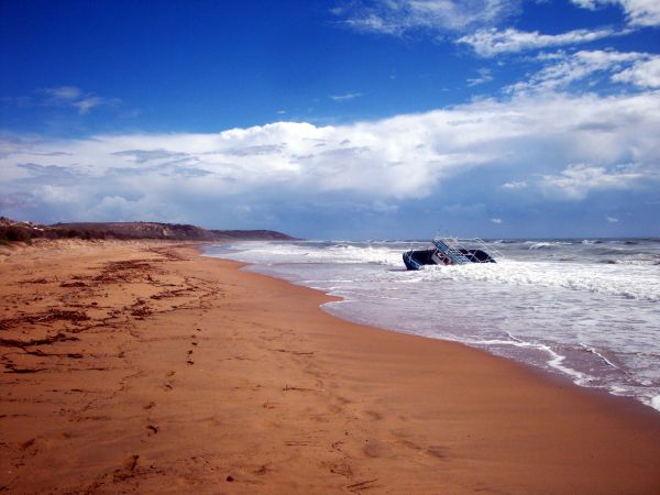 agua, mar, Oceano, playa, olas, tormenta