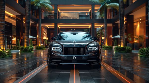 Искусный,Ai,Carro,Rolls-Royce,Прето,Automotive parking light