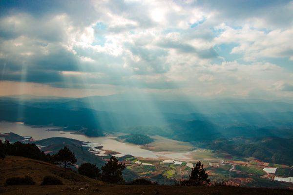 風景,空,雲,高地,山,綺麗な