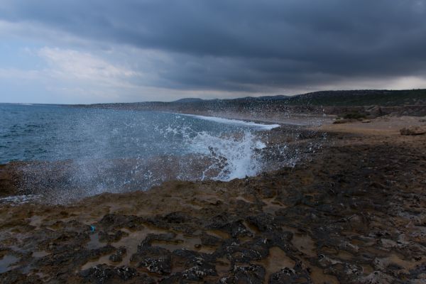 middellandse Zee, natuur, oceaan, zee, landschap, hemel