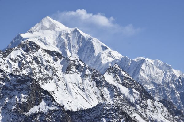 山々,風景,山岳地形,パキスタン,雪,冬