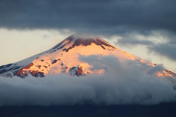 vulkán, természet, tájkép, South of Chile, Dél Amerika, szépség