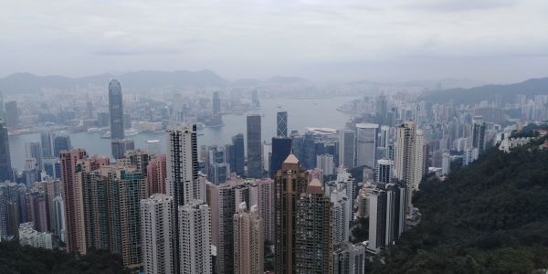 skyline,toppen,hongkong,bygning,Sky,himmel