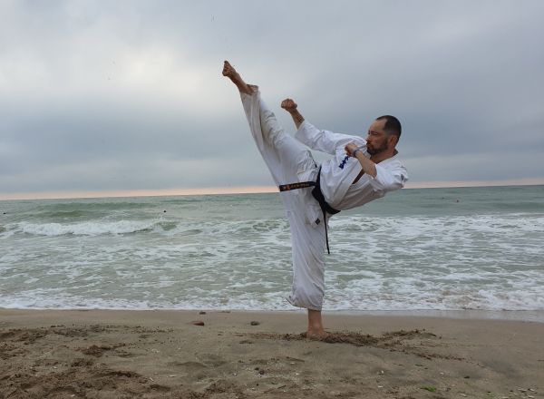 Ashihara,karate,usta,Remus,kimono,güç