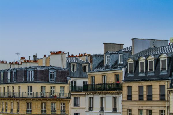 パリ,フランス,canon7d,Les Halles,住宅街,建物