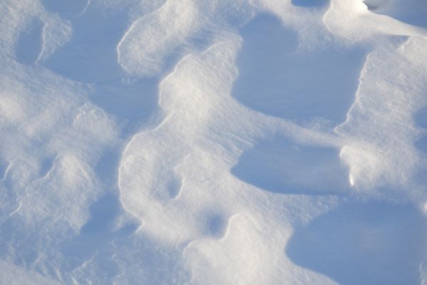 inverno, campo, la neve, cumuli di neve, superficie, nevaio