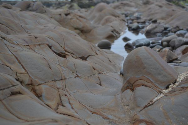 beach,rock pool,rock,sandstone,coastal,pebbles