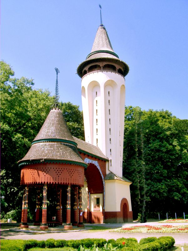 Башня, Palic, озеро, спа, центр, войти