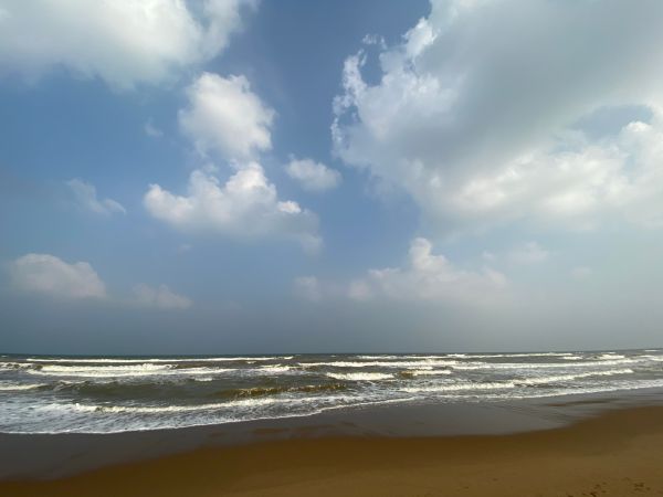 schön, Wasser, Sand, Meerwasser, wunderschöner Strand, Blick auf den Strand