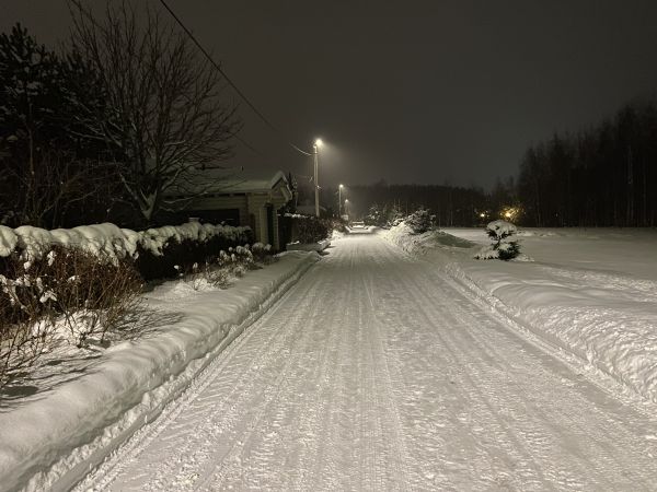 Efeito de luz, Equipamento de iluminação, Ao ar livre, estrada, céu, Tempestade de neve