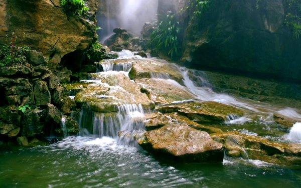 natürlich, Wasservorräte, Wasserfall, Gewässer, Natur, natürliche Landschaft