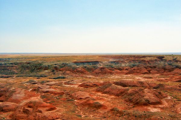 ørken, malede ørken, mars, arizona, badlands, naturlige landskab