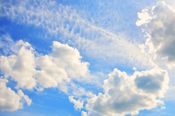 cielo,nublado,fondo,Nubes,azul,verano