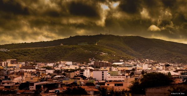 moln,solnedgång,storm,sågar,bergen,slutet på dagen