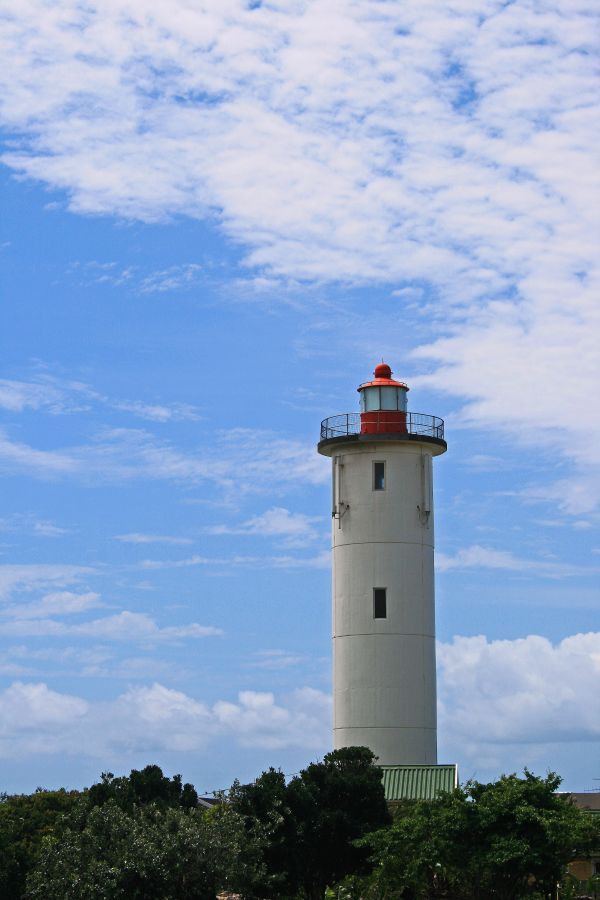 mar, costa, Oceano, nube, faro, cielo