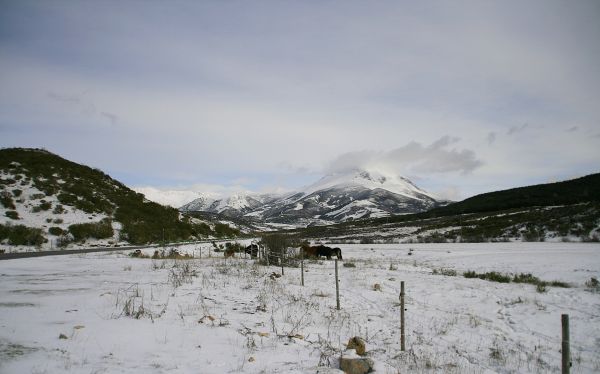 гора,снег,зима,горный хребет,пустыня,озеро