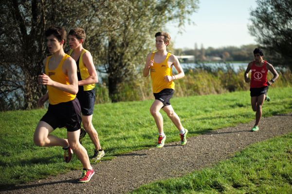 Person, Mädchen, Sport, See, Junge, Laufen