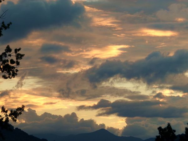 panorama, natureza, ao ar livre, horizonte, luz, montanha