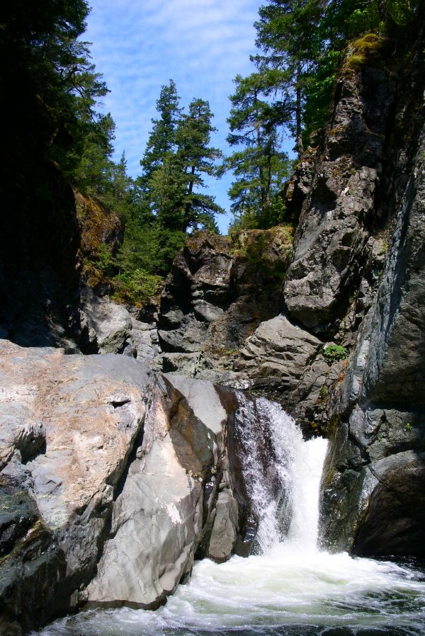 Wasser, Natur, Rock, Wasserfall, Wildnis, Gehen