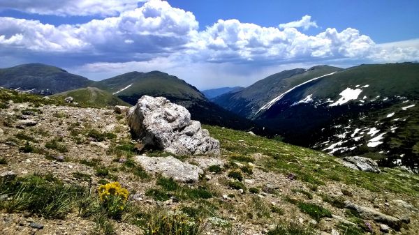 landscape, wilderness, walking, mountain, hiking, meadow