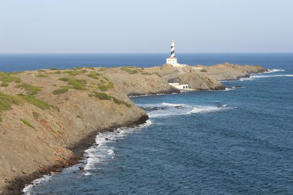 de praia, panorama, mar, costa, agua, Rocha